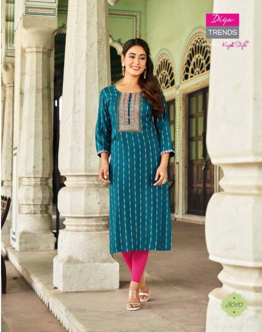 Diya Trends Victoria Vol 8 by Kajal Style Rayon Kurti Catalog 10 Pcs 11 510x646 - Diya Trends Victoria Vol 8 by Kajal Style Rayon Kurti Catalog 10 Pcs