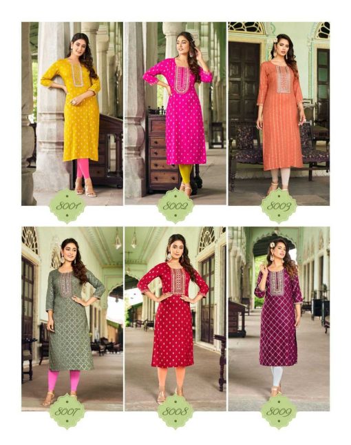 Diya Trends Victoria Vol 8 by Kajal Style Rayon Kurti Catalog 10 Pcs 12 510x646 - Diya Trends Victoria Vol 8 by Kajal Style Rayon Kurti Catalog 10 Pcs