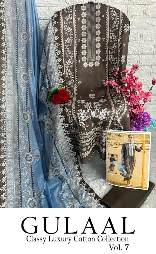 Gulaal Classy Luxury Cotton Collection Vol 7 Salwar Suit Catalog 10 Pcs 14 510x829 - Gulaal Classy Luxury Cotton Collection Vol 7 Salwar Suit Catalog 10 Pcs