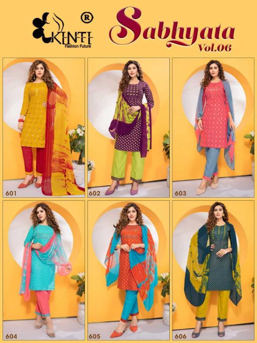 Kinti Sabhyata Vol 6 Rayon Kurti with Dupatta Bottom Catalog 6 Pcs 8 510x680 - Kinti Sabhyata Vol 6 Rayon Kurti with Dupatta Bottom Catalog 6 Pcs