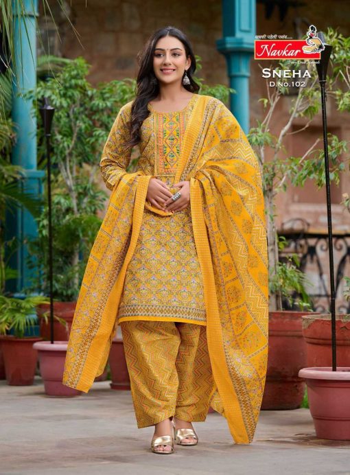 Navkar Sneha Cotton Readymade Suit Catalog 10 Pcs 3 510x692 - Navkar Sneha Cotton Readymade Suit Catalog 10 Pcs