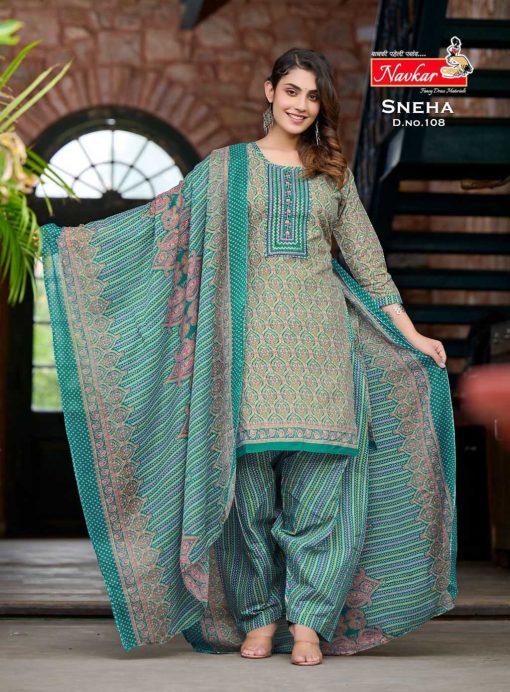 Navkar Sneha Cotton Readymade Suit Catalog 10 Pcs 8 510x692 - Navkar Sneha Cotton Readymade Suit Catalog 10 Pcs