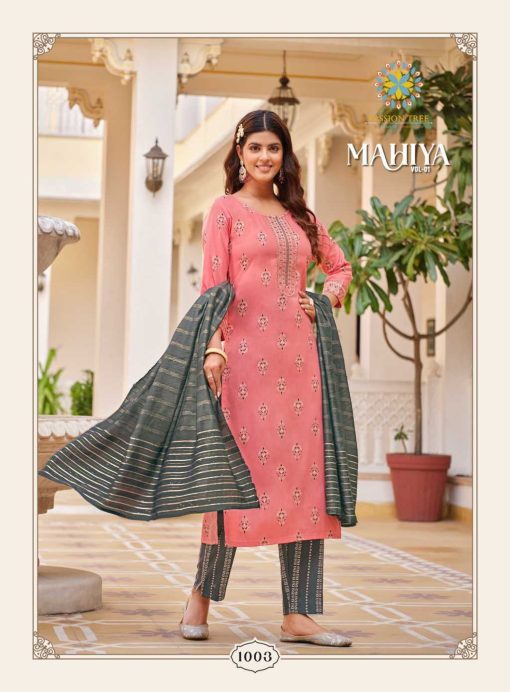 Passion Tree Mahiya Vol 1 Kurti with Dupatta Bottom Rayon Catalog 8 Pcs 5 510x692 - Passion Tree Mahiya Vol 1 Kurti with Dupatta Bottom Rayon Catalog 8 Pcs