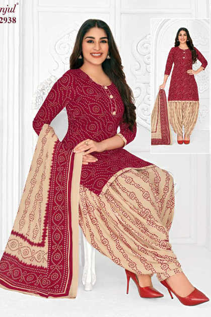 Pranjul Priyanshi Vol 29 B Cotton Readymade Patiyala Suit Catalog 15 Pcs XXL