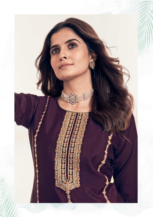 Qasr Mira Chinon Salwar Suit Catalog 8 Pcs 18 510x725 - Qasr Mira Chinon Salwar Suit Catalog 8 Pcs