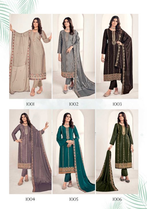 Qasr Mira Chinon Salwar Suit Catalog 8 Pcs 21 510x725 - Qasr Mira Chinon Salwar Suit Catalog 8 Pcs