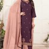 Qasr Mirror Chinon Salwar Suit Catalog 8 Pcs