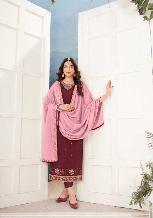 Qasr Mirror Chinon Salwar Suit Catalog 8 Pcs 5 510x725 - Qasr Mirror Chinon Salwar Suit Catalog 8 Pcs