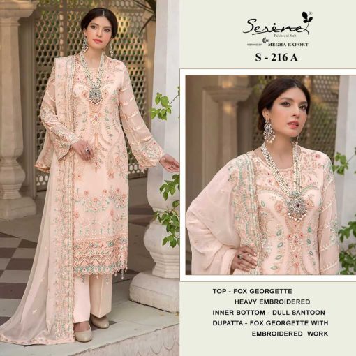 Serene S 212 A D Georgette Salwar Suit Catalog 4 Pcs 1 510x510 - Serene S 212 A-D Georgette Salwar Suit Catalog 4 Pcs