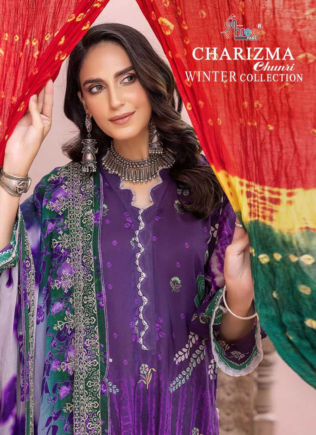 Charizma combination embroidered dupatta by DEEPSY SUITS at Rs 800 in Surat
