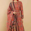 Tejaswee Kalishta Gown with Dupatta Silk Catalog 4 Pcs