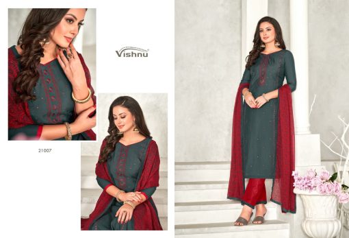 Vishnu Dermy Cool Vol 21 Silk Salwar Suit Catalog 12 Pcs 5 510x347 - Vishnu Dermy Cool Vol 21 Silk Salwar Suit Catalog 12 Pcs