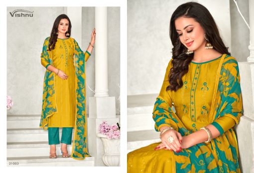 Vishnu Dermy Cool Vol 21 Silk Salwar Suit Catalog 12 Pcs 8 510x347 - Vishnu Dermy Cool Vol 21 Silk Salwar Suit Catalog 12 Pcs