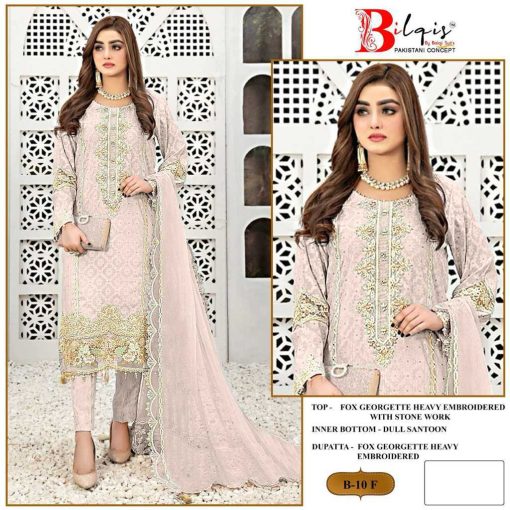 Bilqis B 10 E H Georgette Salwar Suit Catalog 4 Pcs 2 510x510 - Bilqis B 10 E-H Georgette Salwar Suit Catalog 4 Pcs