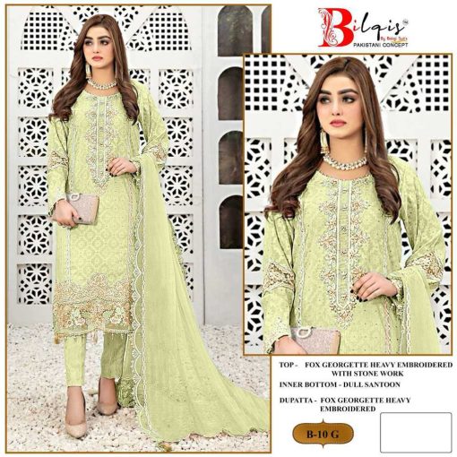 Bilqis B 10 E H Georgette Salwar Suit Catalog 4 Pcs 3 510x510 - Bilqis B 10 E-H Georgette Salwar Suit Catalog 4 Pcs