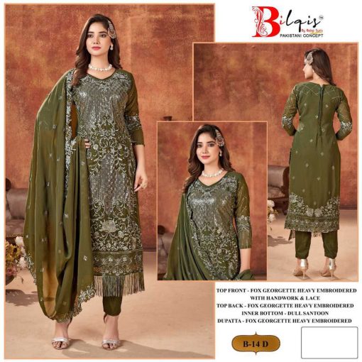 Bilqis B 14 A D Georgette Salwar Suit Catalog 4 Pcs 4 510x510 - Bilqis B 14 A-D Georgette Salwar Suit Catalog 4 Pcs