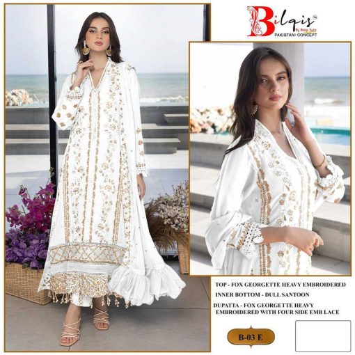 Bilqis B 3 E F Georgette Salwar Suit Catalog 2 Pcs 1 510x510 - Bilqis B 3 E-F Georgette Salwar Suit Catalog 2 Pcs