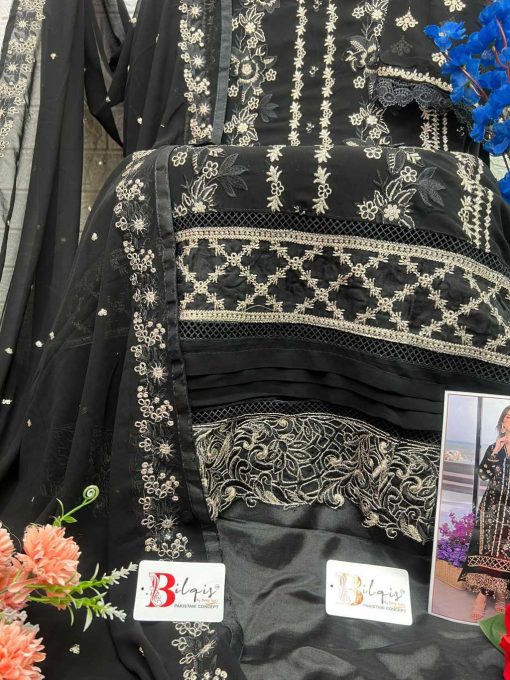 Bilqis B 3 E F Georgette Salwar Suit Catalog 2 Pcs 7 510x680 - Bilqis B 3 E-F Georgette Salwar Suit Catalog 2 Pcs