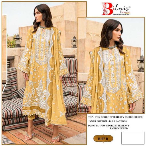 Bilqis B 7 A D Georgette Salwar Suit Catalog 4 Pcs 2 510x510 - Bilqis B 7 A-D Georgette Salwar Suit Catalog 4 Pcs