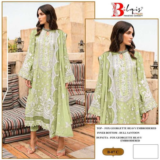 Bilqis B 7 A D Georgette Salwar Suit Catalog 4 Pcs 3 510x510 - Bilqis B 7 A-D Georgette Salwar Suit Catalog 4 Pcs