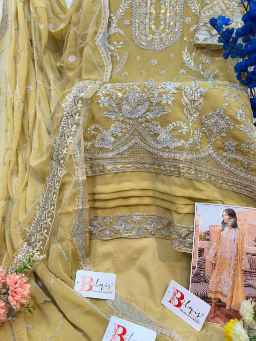 Bilqis B 7 A D Georgette Salwar Suit Catalog 4 Pcs 8 510x680 - Bilqis B 7 A-D Georgette Salwar Suit Catalog 4 Pcs