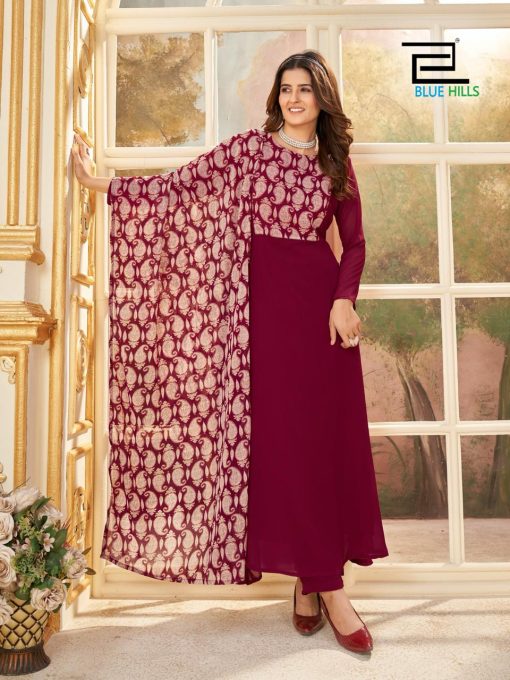 Blue Hills Nithya Kurti with Dupatta Bottom Georgette Catalog 4 Pcs 2 510x680 - Blue Hills Nithya Kurti with Dupatta Bottom Georgette Catalog 4 Pcs