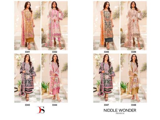 Deepsy Niddle Wonder Premium Chiffon Cotton Salwar Suit Catalog 8 Pcs 15 510x383 - Deepsy Niddle Wonder Premium Chiffon Cotton Salwar Suit Catalog 8 Pcs