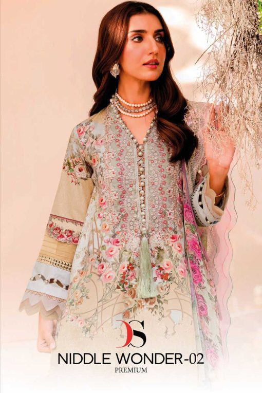 Deepsy Niddle Wonder Premium Vol 2 Chiffon Cotton Salwar Suit Catalog 4 Pcs 1 1 510x765 - Deepsy Niddle Wonder Premium Vol 2 Chiffon Cotton Salwar Suit Catalog 4 Pcs