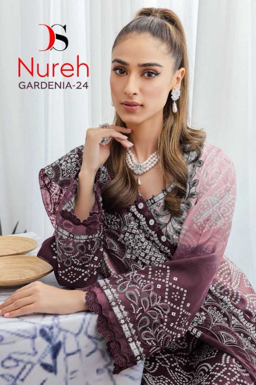 Deepsy Nureh Gardenia Vol 24 Chiffon Cotton Salwar Suit Catalog 8 Pcs 1 510x765 - Deepsy Nureh Gardenia Vol 24 Chiffon Cotton Salwar Suit Catalog 8 Pcs