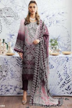Deepsy Nureh Gardenia Vol 24 Chiffon Cotton Salwar Suit Catalog 8 Pcs