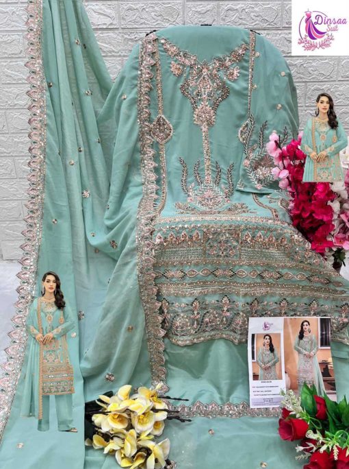 Dinsaa DS 232 A D Georgette Salwar Suit Catalog 4 Pcs 6 510x684 - Dinsaa DS 232 A-D Georgette Salwar Suit Catalog 4 Pcs