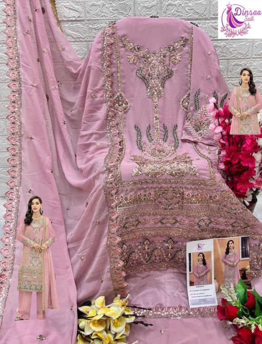 Dinsaa DS 232 A D Georgette Salwar Suit Catalog 4 Pcs 8 510x669 - Dinsaa DS 232 A-D Georgette Salwar Suit Catalog 4 Pcs