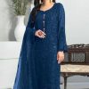 Dinsaa DS 235 A-D Georgette Salwar Suit Catalog 4 Pcs