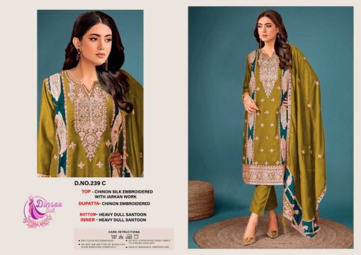 Dinsaa DS 239 A C Chinon Salwar Suit Catalog 3 Pcs 1 510x361 - Dinsaa DS 239 A-C Chinon Salwar Suit Catalog 3 Pcs