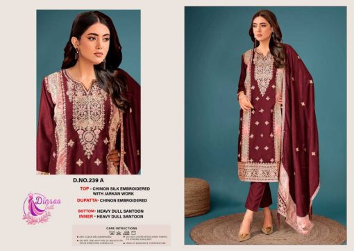 Dinsaa DS 239 A C Chinon Salwar Suit Catalog 3 Pcs 3 510x361 - Dinsaa DS 239 A-C Chinon Salwar Suit Catalog 3 Pcs