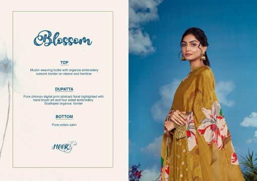 Heer Blossom by Kimora Muslin Salwar Suit Catalog 8 Pcs 16 510x359 - Heer Blossom by Kimora Muslin Salwar Suit Catalog 8 Pcs