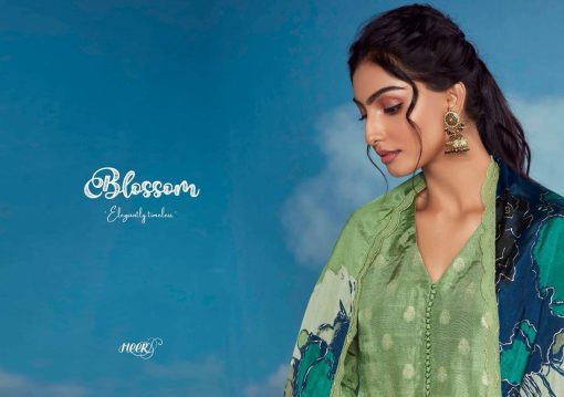Heer Blossom by Kimora Muslin Salwar Suit Catalog 8 Pcs 6 510x359 - Heer Blossom by Kimora Muslin Salwar Suit Catalog 8 Pcs