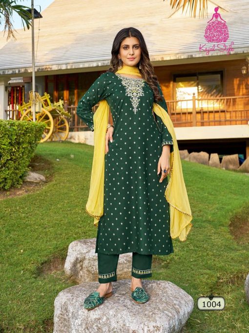 Kajal Style Rangrez Vol 1 Kurti with Dupatta Bottom Rayon Catalog 4 Pcs 5 510x680 - Kajal Style Rangrez Vol 1 Kurti with Dupatta Bottom Rayon Catalog 4 Pcs