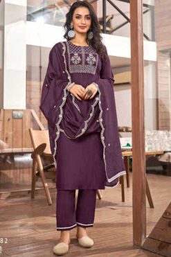 Kalaroop Blossom by Kajree Rayon Kurti with Dupatta Bottom Catalog 6 Pcs