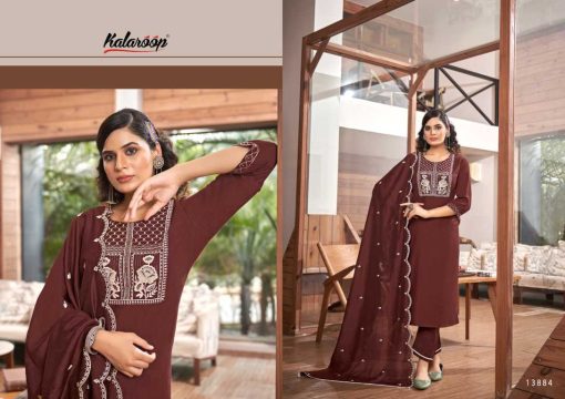 Kalaroop Blossom by Kajree Rayon Kurti with Dupatta Bottom Catalog 6 Pcs 4 510x360 - Kalaroop Blossom by Kajree Rayon Kurti with Dupatta Bottom Catalog 6 Pcs