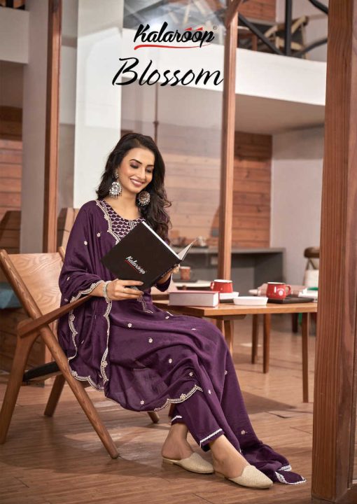 Kalaroop Blossom by Kajree Rayon Kurti with Dupatta Bottom Catalog 6 Pcs 7 510x720 - Kalaroop Blossom by Kajree Rayon Kurti with Dupatta Bottom Catalog 6 Pcs