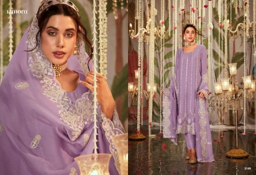 Kimora Itrh Organza Salwar Suit Catalog 8 Pcs 7 510x348 - Kimora Itrh Organza Salwar Suit Catalog 8 Pcs