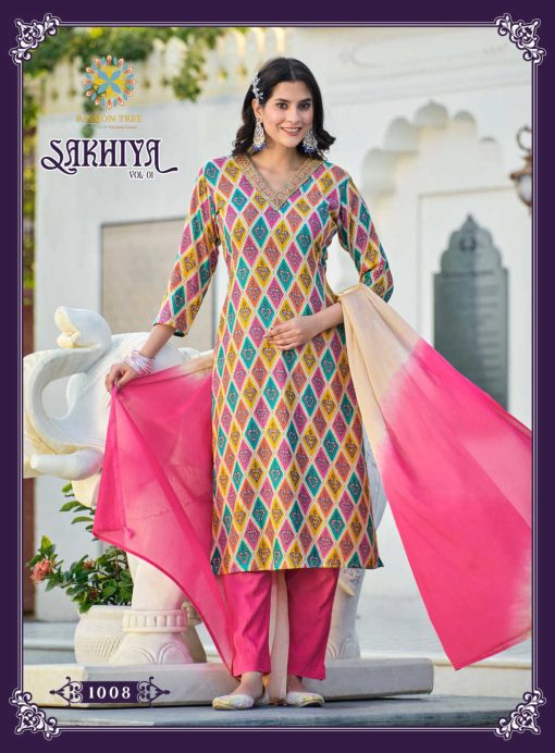 Passion Tree Sakhiya Vol 1 Kurti with Dupatta Bottom Rayon Catalog 8 Pcs 10 510x692 - Passion Tree Sakhiya Vol 1 Kurti with Dupatta Bottom Rayon Catalog 8 Pcs