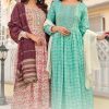 Passion Tree Trendy Vol 1 Nyra Cut Kurti with Dupatta Bottom Fancy Catalog 7 Pcs