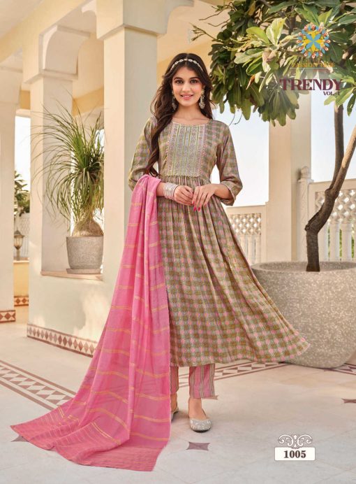 Passion Tree Trendy Vol 1 Nyra Cut Kurti with Dupatta Bottom Fancy Catalog 7 Pcs 7 510x692 - Passion Tree Trendy Vol 1 Nyra Cut Kurti with Dupatta Bottom Fancy Catalog 7 Pcs