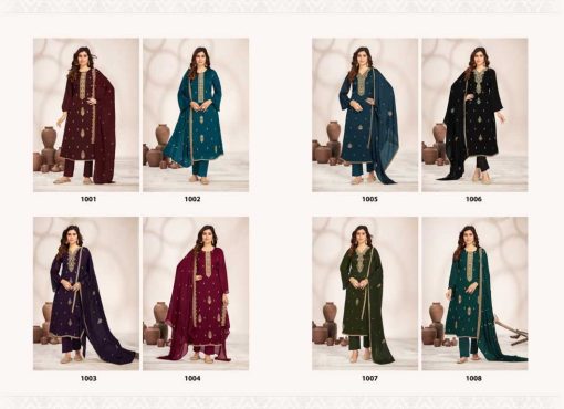 Qasr Siri Chiffon Salwar Suit Catalog 8 Pcs 20 510x370 - Qasr Siri Chiffon Salwar Suit Catalog 8 Pcs