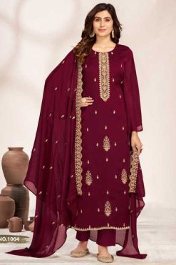 Qasr Siri Chiffon Salwar Suit Catalog 8 Pcs