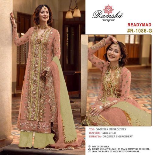 Ramsha R 1086 NX Organza Readymade Salwar Suit Catalog 4 Pcs 4 510x510 - Ramsha R 1086 NX Organza Readymade Salwar Suit Catalog 4 Pcs