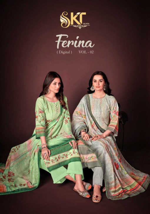 SKT Ferina Vol 2 Cambric Salwar Suit Catalog 6 Pcs 1 510x725 - SKT Ferina Vol 2 Cambric Salwar Suit Catalog 6 Pcs