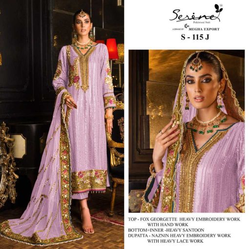 Serene S 115 I L Georgette Salwar Suit Catalog 4 Pcs 2 510x510 - Serene S 115 I-L Georgette Salwar Suit Catalog 4 Pcs